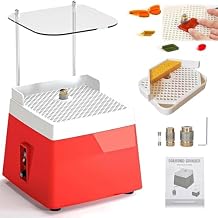 Stained Glass Grinder, Mini Glass Grinder Machine with 5/8" & 1" Grinder Bits, Stained Grinder Glass Art Grinding Tool, Stained Glass Kit Glass Cutting Oil for Glass Processing Arts and Decoration