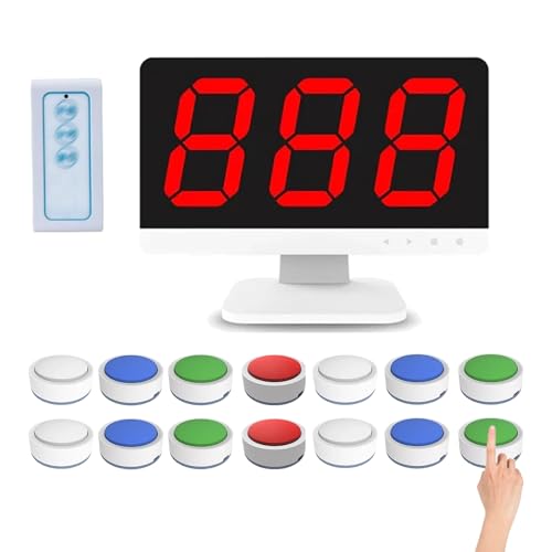 Sistema di gioco senza fili di quiz con schermo LCD e cicalini multipli per i concorsi interattivi