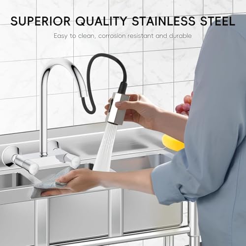 Image of Garvee Stainless Steel 3 Compartment Commercial Sink, 11x19 Inch Basins with 2 Drainboards, NSF Certified Undermount Utility Sink for Restaurant Kitchen Bar