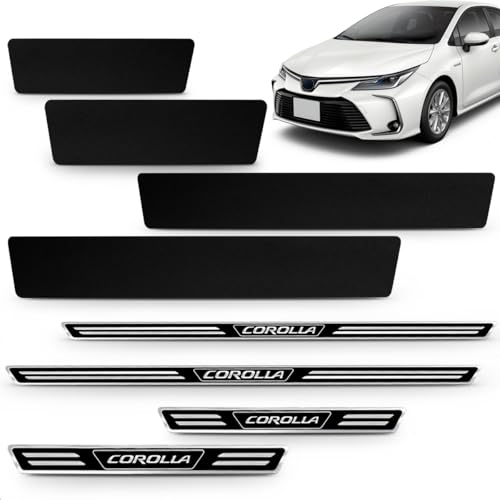 Soleria de Porta Adesiva Elegance Corolla 2020 2021 2022 2023 2024 4 Portas