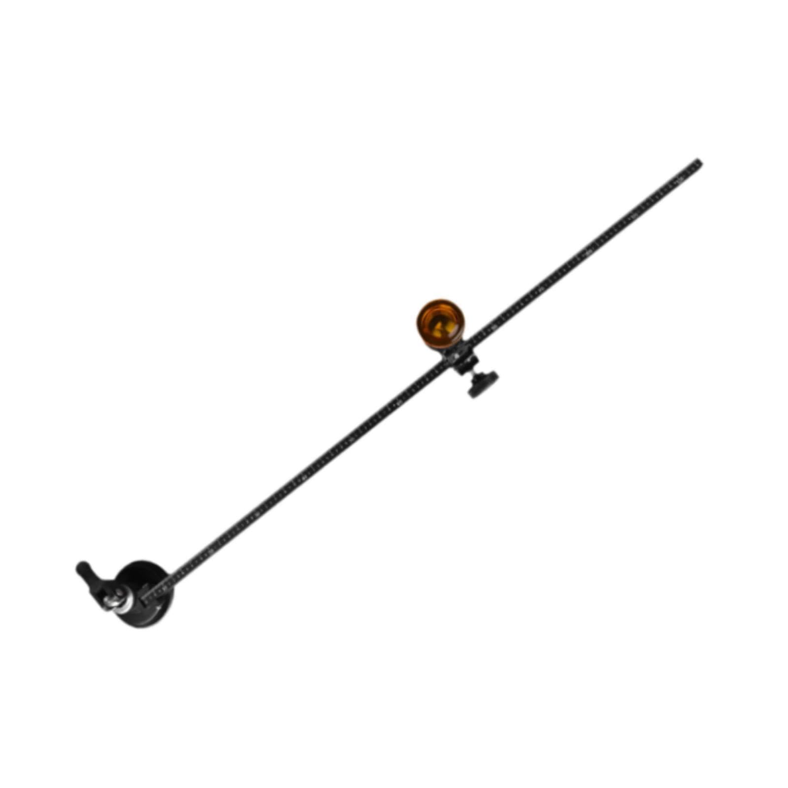 Rundglas Schneider Kompass Typ Hand Fliesenschneider Glasrundschneider mit Ergonomischem Griff Und Saugfuß Aus Metalllegierung für Bastelraum, 1800 Mm