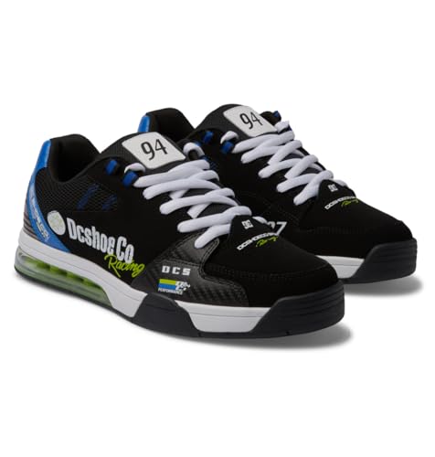 DC Shoes versatile black/white/athkletic red, Multi Colours Black Blue White, 9 US
