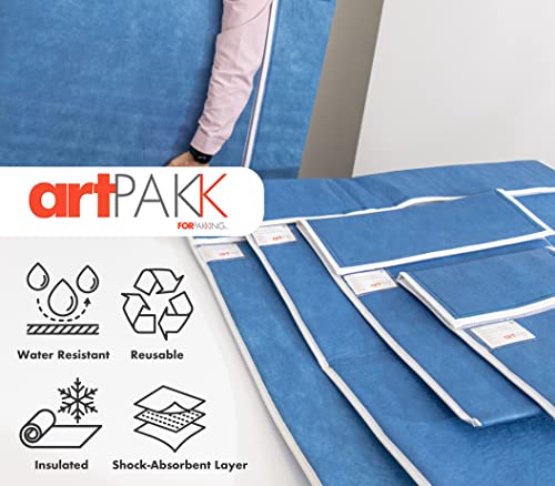 ARTPAKK Art Bags A4 (AP01-35 x 40cm), Strong • Shock-Absorbent • Reusable • Non-Toxic • Waterproof • Acid-Free Lining - Image 3