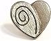 Emenee MK1136-ABR Expression Collection Swirly Heart Knob