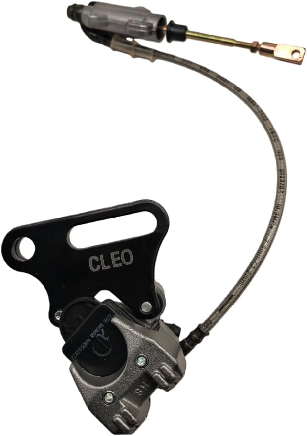 CLEO Rear Hydraulic Caliper Brake Master Cylinder Assembly for 50cc 110ccc 125cc ATV Dirt Bike Pit Bike Apollo SSR Taotao