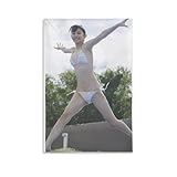 久慈暁子 写真ポスター1 ホームデコレーション アートパネル 印刷 キャンバス ウォールアート モダン 壁掛け 絵画 アートワーク インテリア 装飾 Unframe-style12x18inch(30x45cm)