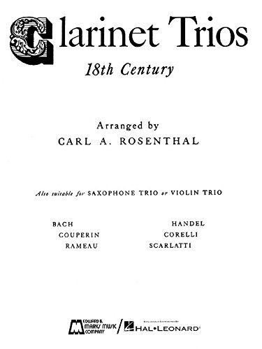 Clarinet Trios of the 18th Century: Score and Parts