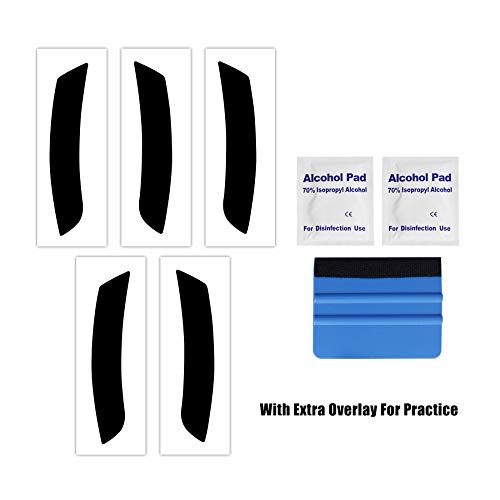 Ndrush Blackout Side Marker Lights Vinyl Tint Film Precut Overlay Front Rear Sidemarker Wrap Cover Compatible With Chevy Camaro 2016 To 2021 #TOP4