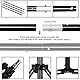 Andoer Fotostudio Set, 1,6m x 3m Hintergrund Stützsystem Greensreen Set, 50 x 70cm Softbox mit 45W LED Lampen, Fotografie-Regenschirm, 2m Lichtstative für Porträt Produktfotografie