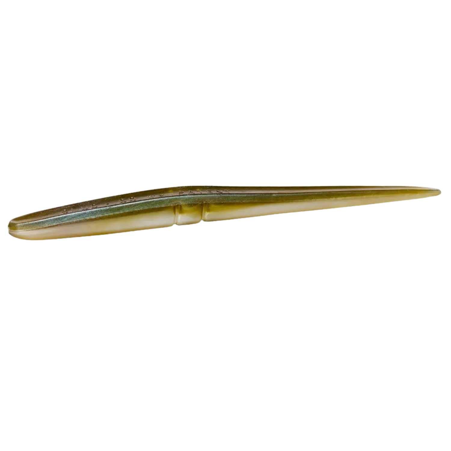 Lunker City Fishing 4.5" Slug-Go Original Soft Stick Plastic Bait Bass Lure 8 Pack Per Bag, Made in The USA - Arkansas Shiner 06 โ image 1