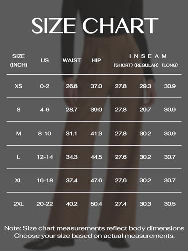 Image of NIMIN Women Wide Leg Pants High Waisted Business Casual Work Trousers Dressy Pants with Pockets