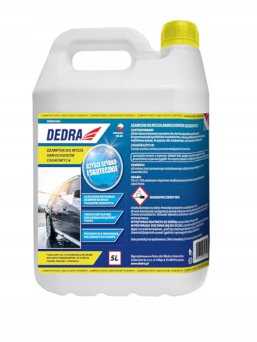 DEDRA DED8823A2 SHAMPOOING POUR VOITURE 5L
