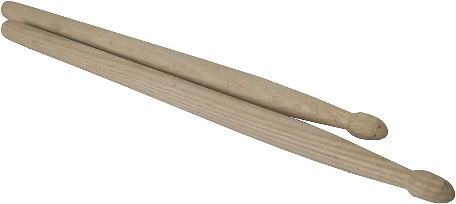 ROCKSTAR - Batería Infantil Fabricada de Madera 1044WR Instrumento Musical Asiento Pedal de Bombo y Baquetas