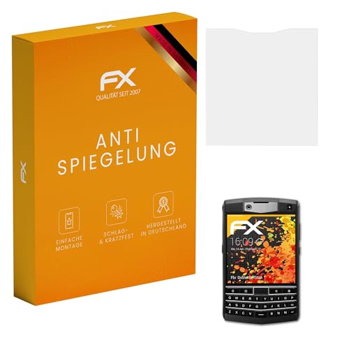 atFoliX Screen Protector compatible with Unihertz Titan Screen Protection Film, anti-reflective and shock-absorbing FX Protector Film (3X)