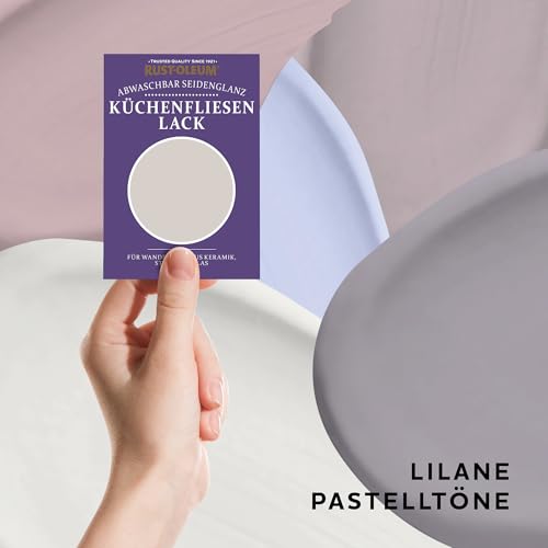 Rust-Oleum Küchenfliesen Testerbox - Lilane Pastelltöne - Seidenglanz
