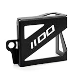 ZYAKOMO Compatible with Africa Twin CRF1100L DCT CRF 1100L Adventure Sports ES 2019-2023 2024 2025 CNC Motorcycle Rear Brake Fluid Reservoir Cover Guard (Black)