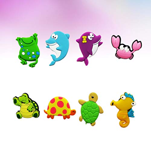 UPKOCH 8 peças Imãs de Geladeira Infantil Ímãs de Geladeira Animal Oceano Adesivos de Quadro Branco