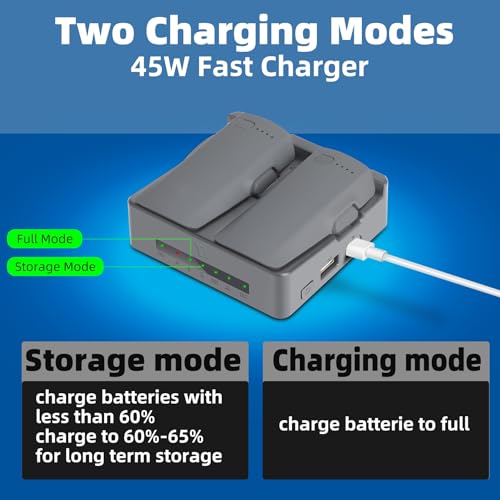 Hub de charge bidirectionnel compatible DJI Neo 2 chargeur batterie parallèle USB