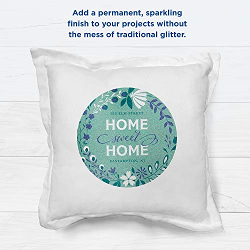 Printworks Glitter Light Fabric Transfers, For White/Light-Colored Fabrics, 4 Sheets, Inkjet, 8.5 X 11, Add Sparkle To Garments, Totes, Aprons, Crafts & More (00535) #TOP3