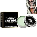 Crème de Soin de Tatouage,Creme Raviveur de Couleur Tatouage,Crème pour Tatouage,Creme Tatouage,Amélioration Couleur Tatouage,Crème Soin Naturel Tatouage,La Crème D'entretien des Tatouages
