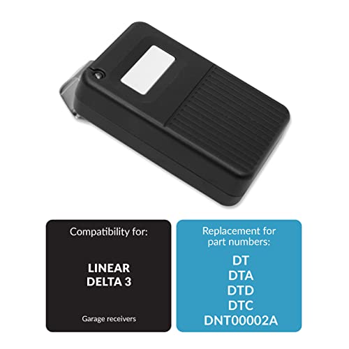 Garage2Go Garage Door Remote Replacement for Linear DTC Delta 3 DNT00002A (310-mhz) (2 Pack) by Garage2Go - Used condition - Image 4