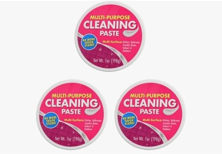 Multi-Purpose Cleaning Paste, 7 Ounce (Pack of 3)