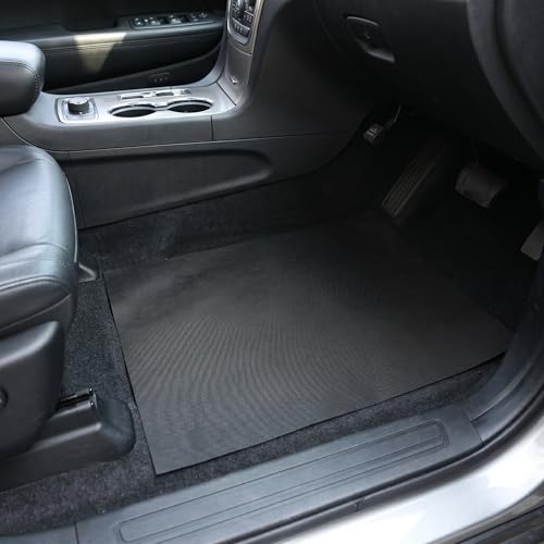 Alfombrillas para coche que evitan manchas en suelo textil negro ligero de interior 4
