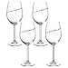 Produktbild LEONARDO HOME Rotweinglas PRESENTE 4er-Set 460 ml 'Nimm das Leben leicht', 044513, Glas, 180 milliliters