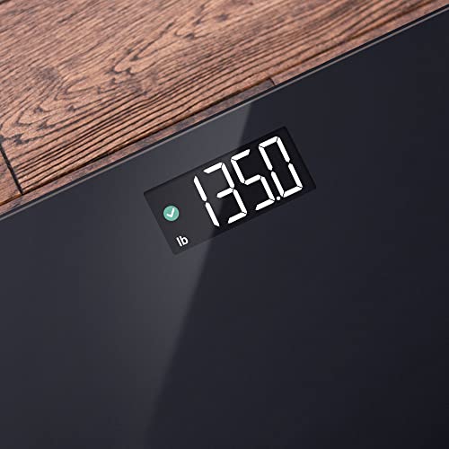 Accucheck Body Weight Digital Black Scale From Greater Goods, Patent Pending Technology #TOP5