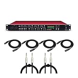 Focusrite Scarlett OctoPre 8-Channel Mic Pre Expansion Bundle with FocusProAudio XLR Cables (25-Feet) and 1/4-inch TRS Cables (6-Feet) (7 Items)