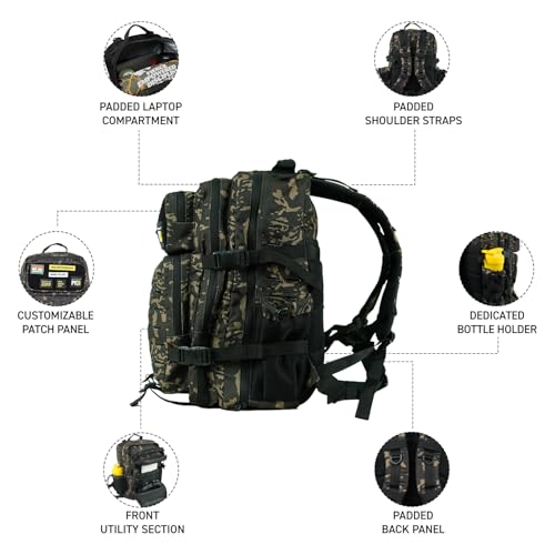 Image of MuscleBlaze Tactical Backpack, 45L