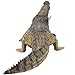 Higherbros Crocodile Animal Toy for Kids, Alligator with Moveable Jaw Toy Figure, 15 inches Lenght Natural World Aligator Action Figures Wildlife Crocodile Cayman Figurine, Gift or Collect for Kids