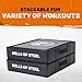 Bells of Steel Deadlift Pads Premium Quality Drop Pads Weightlifting | Noise Reducing Weight Pads for Floor Protection, Crash Pads Weightlifting | Pound Pad for Weight Lifting, Pair of Lifting Pads