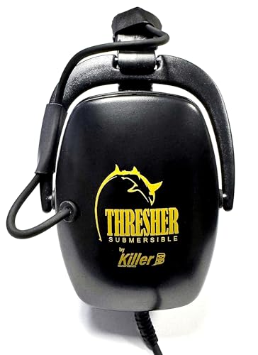Killer B Thresher Waterproof Headphones for Nokta Detectors