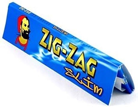 Zig Zag Blue King Size Slim Rolling Papers - 20 Booklets by Trendz