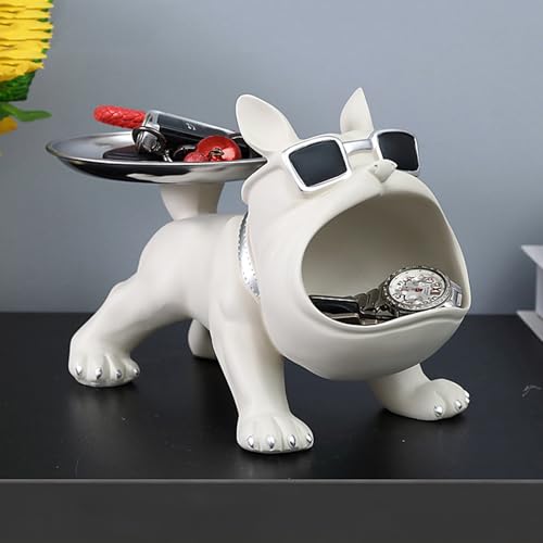 Bandeja para llaves de perro de boca grande ideal para decorar tu recibidor 3