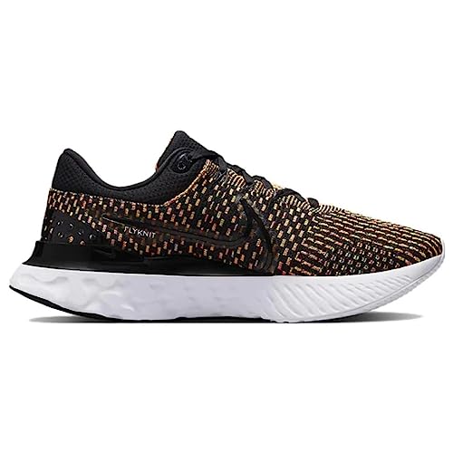 Nike React Infinity Run Fk 3 - Scarpe da corsa da uomo, NERO/BIANCO-BLU ROSA LUCIDO PRI, 7.5 UK (8.5 US)
