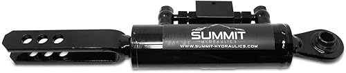 Vista 4 de Summit Hydraulics Kit de enlace lateral de doble efecto, cilindro de tractor de categoría 1