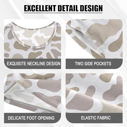 Pajama Short Sets Cute Duck Camouflage Soft Cotton Summer Sleepwear 2 Piece PJS Size 5-14T3