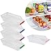 Rangement Refrigérateur, Rangement Frigo,Rangement pour Réfrigérateur et Congélateur,Paniers de Rangement pour Réfrigérateur,Réfrigérateur Organiseur de Rangement,pour Réfrigérateur,Cuisine,Lot de 5
