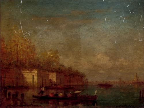 Tableaux Sur Toile Venise Moderne pour une Ambiance Relaxante de Chambre