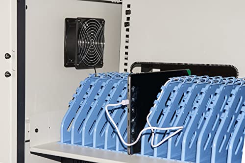 Link Armadio Alloggiamento 45 Tablet Con Ruote Multiprese Incluse Ventole Di Raffreddamento - 2