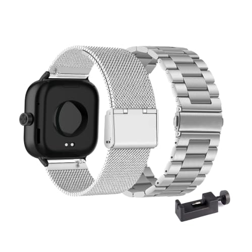 [CZOKLTP] 2�Z�b�g �X�e�����X�| ���^���o���h �Ή� Redmi Watch 6/ 5/ 4/ 3 �����x���g | �����\�Șr���v�o���h, �������ߋ���, �r�W�l�X���X�g���b�v, �R���p�`�u�� Redmi Watch 6/ 5/ 4/ 3, 