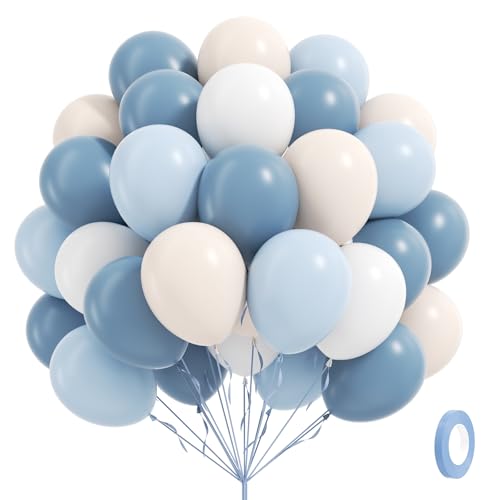Dusty Blue Balloons Set