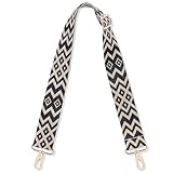 DESIGN ORIGINAL : Des motifs et des couleurs voyants font de la sangle de sac un véritable accroche-regard.