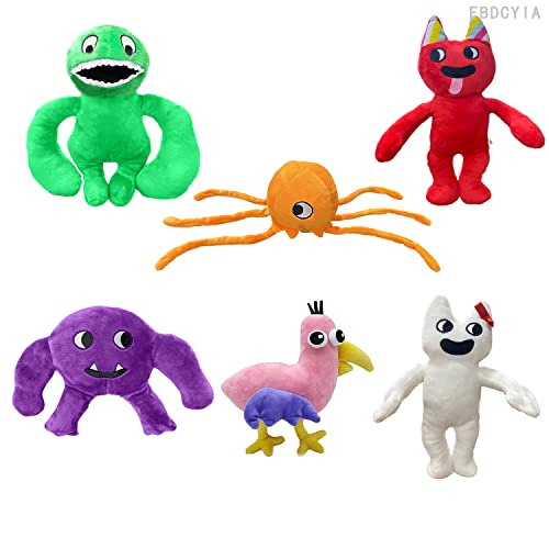 Fbdcyia 6Pcs Garten Of Banban Plush Toy, Horror Game Plushise Stuffed Animal Doll Party Favors For Kids Birthday Halloween & Christmas Parties Decoration #TOP4