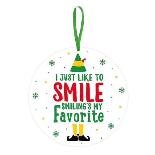Buddy The Elf Christmas Decorations, Funny Christmas Tree Ornament, Elf