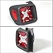 Sagnod Auto Taillight compatible with 2015-2020 Jeep Renegade Left Driver Side