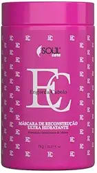 Máscara de Reconstrução Capilar Profissional Engorda Cabelo – Cauterização e Queratina SOS Soul Care (1kg)