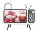 Produktbild Bewinner Handy Ständer, Turn Your Phone into a Retro TV, Retro TV-Shaped Bluetooth Speaker, Retro TV-förmiger Bluetooth-Lautsprecher mit Ständer für unter 6 Zoll Mobiltelefone